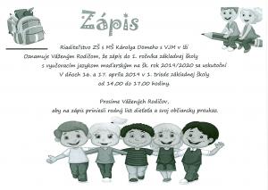 Zápis